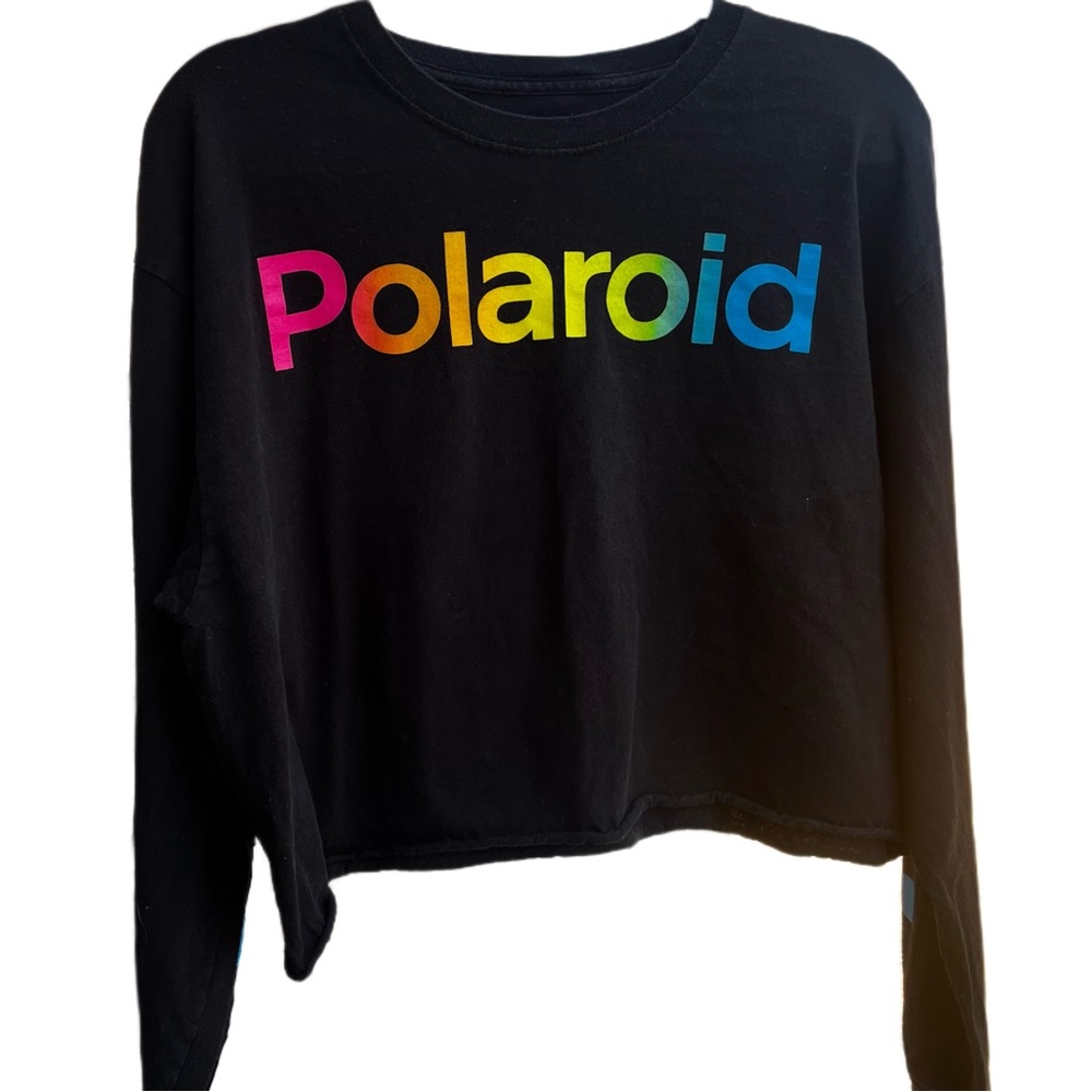 Polaroid - Ombre Rainbow Graphic Tee